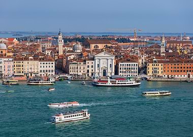 Venice From Lagoon