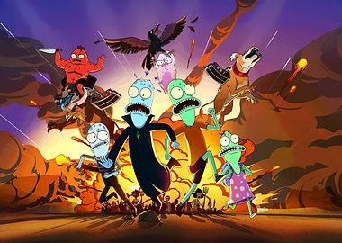 Solar Opposites Family