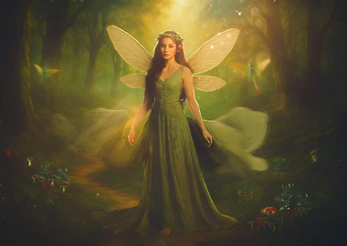 Fairy in Enchanted Forest