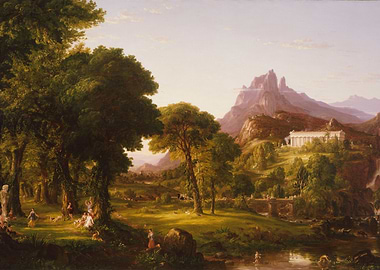 Romantic Landscape Painting