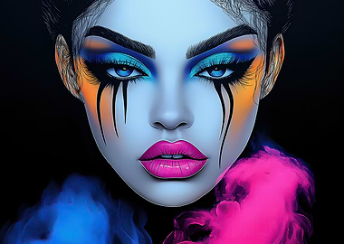 Neon Siren: Goddess in Glamour