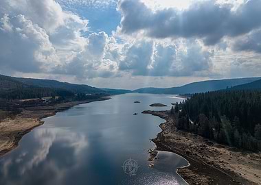 Serene Lake Landscape