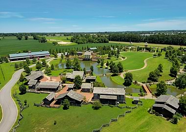 Historic Village Aerial View