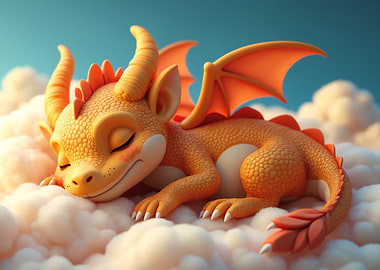 Sleeping Baby Dragon