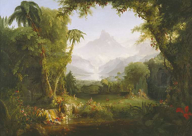 Garden of Eden Painting