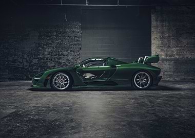 Green McLaren Speedtail