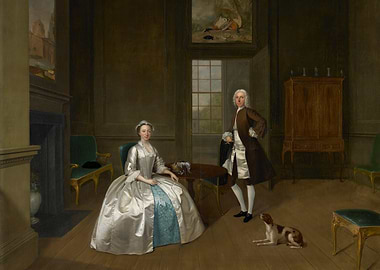 18th Century Couple Portrait
