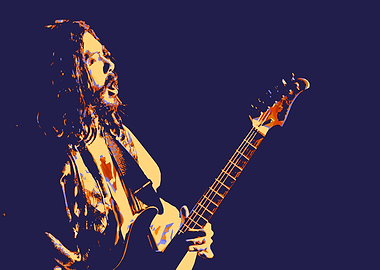 Guitarist Silhouette