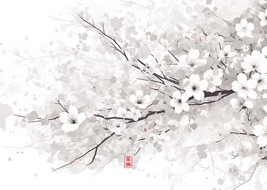 Cherry Blossom Branch