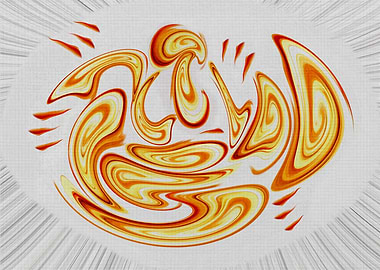 Abstract Swirling Art FR2