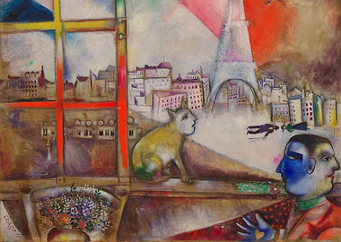 Chagall Paris Window