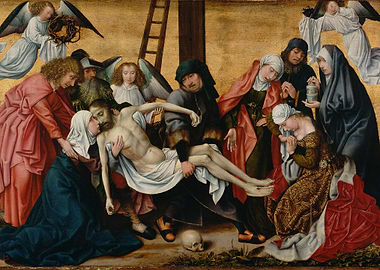 Lamentation of Christ Painting