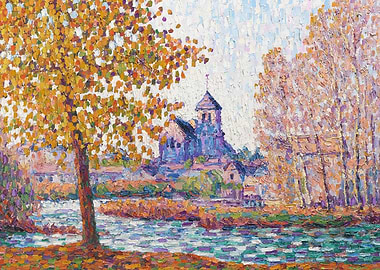 L’église de Montigny, effet d’automne (1908) Francis Picabia