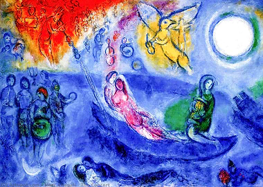 Marc Chagall The Concert