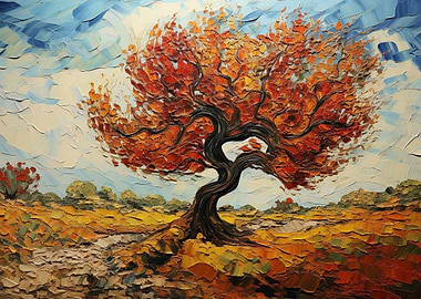 Autumn Tree Landscape
