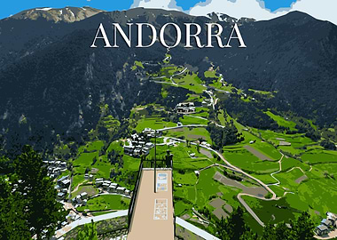 Andorra Skyline