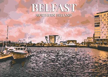 Belfast Harbor Sunset