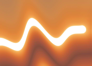 Abstract Neon Line