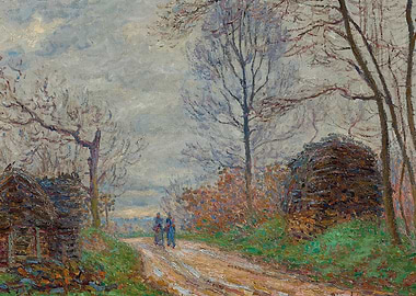 Chemin des Sablons à Moret (1904) Francis Picabia