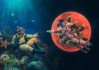 Space Divers & Martian Creation