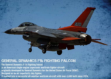 F-16 Fighting Falcon Jet