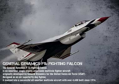 F-16 Fighting Falcon Jet