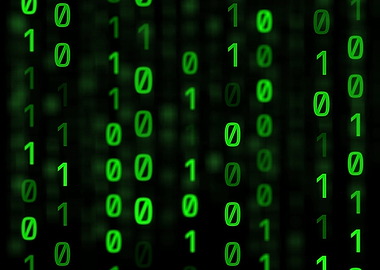 Binary Code Background