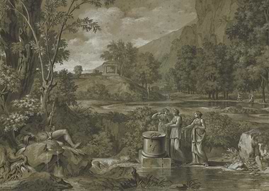 Classical Landscape with Figures