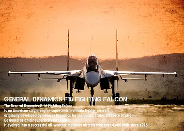 F-16 Fighting Falcon Jet