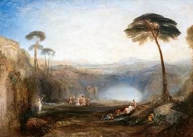 Roman Landscape with Figures