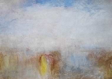 Foggy Landscape Painting