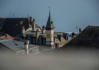 Clock Tower in Nyon