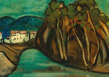Paysage (circa 1937) Francis Picabia