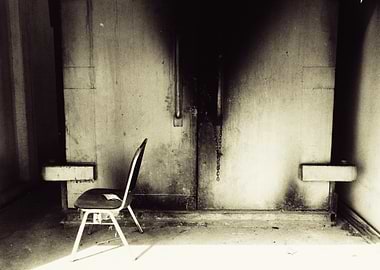Single Chair in Abandoned Room