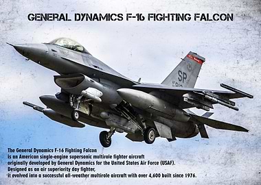 F-16 Fighting Falcon Jet