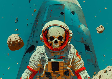 Space Skull Astronaut