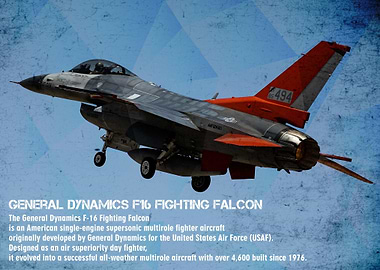 F-16 Fighting Falcon Jet
