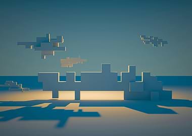 Abstract Geometric Landscape