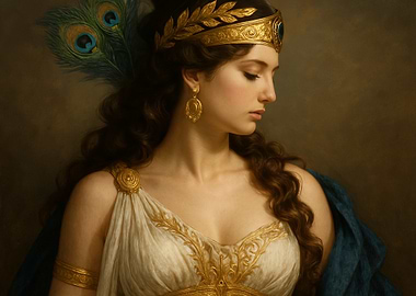 Greek Goddess Hera Portrait