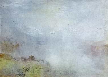 Misty Mountain Landscape