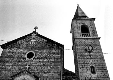 Stone Church Bell Tower