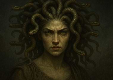 Medusa Portrait