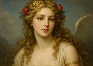 Angel with Roses Aphrodite