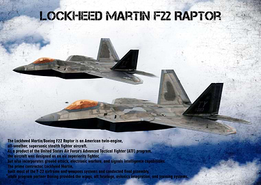 F22 Raptor Stealth Fighter