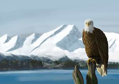 Bald Eagle Mountain View