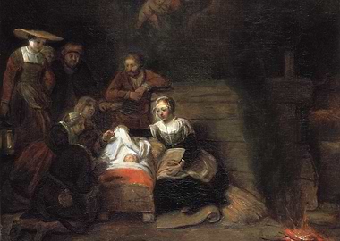 The Adoration of the Newborn