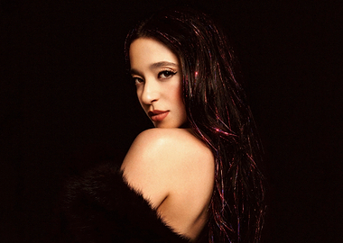 Woman with Long Black Hair