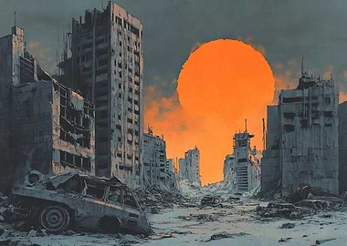 Post-Apocalyptic Cityscape