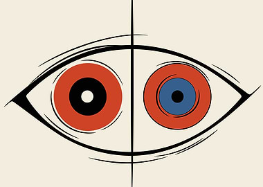 Original Abstract Eye Art