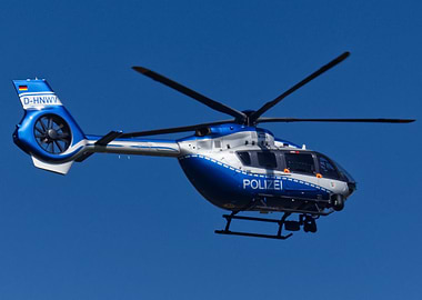 German Police Helicopter